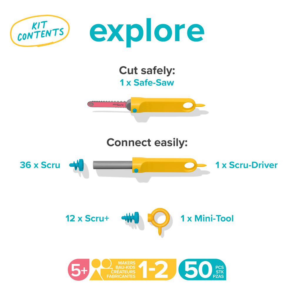 Makedo Explore Kit