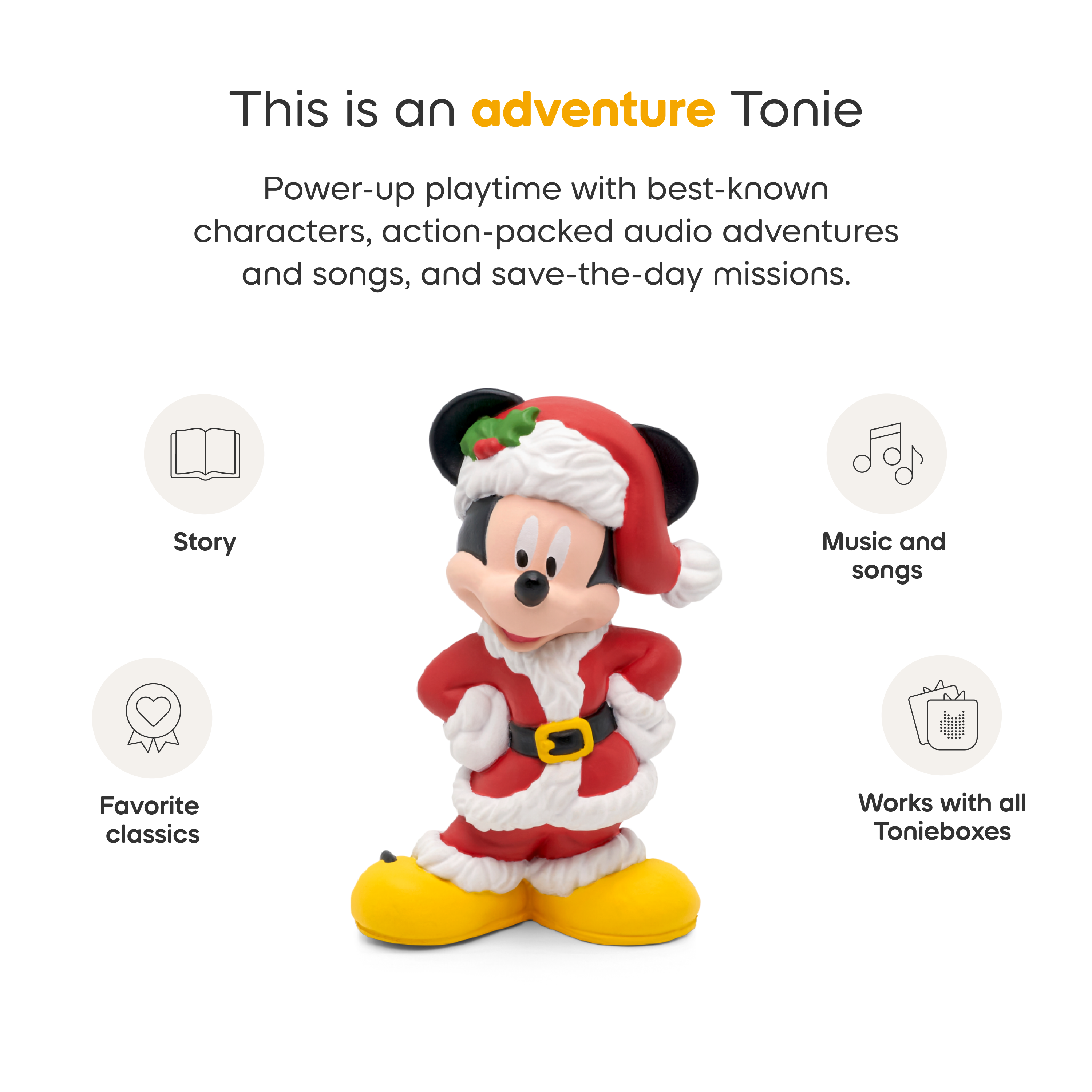Disney Holiday Mickey Tonie