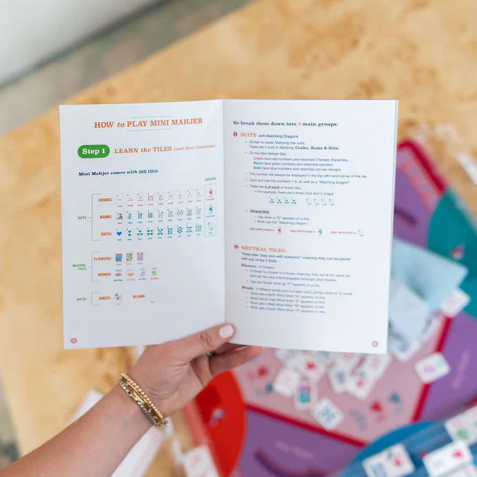 Mini Mahjer - Rackin' Rose Edition