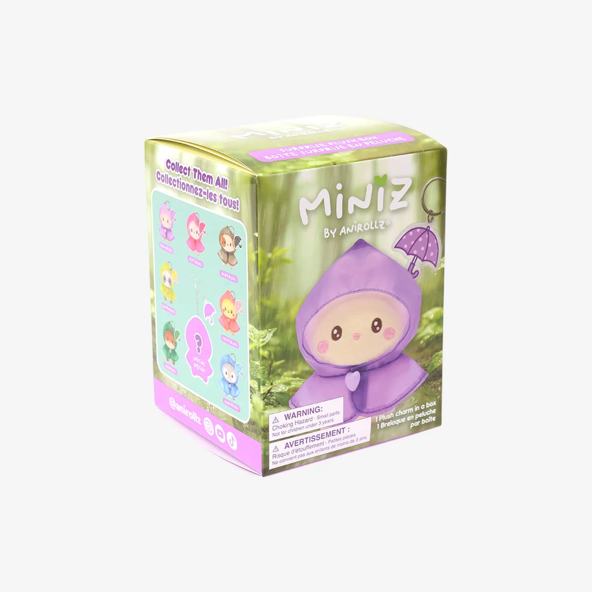 Miniz by Anirollz in Raincoats Surprise Plush Box