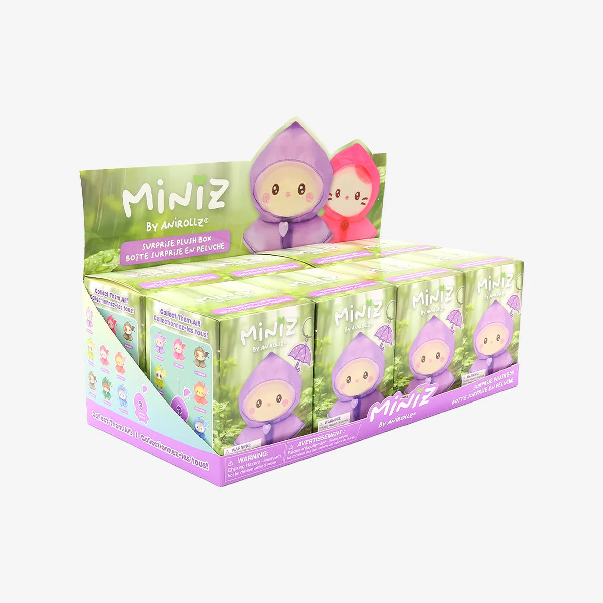 Miniz by Anirollz in Raincoats Surprise Plush Box