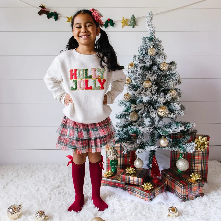 Plaid Christmas Tutu 4-6Y