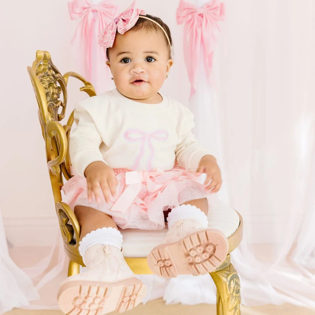 Ballet Bow Tutu - Size 0-12M