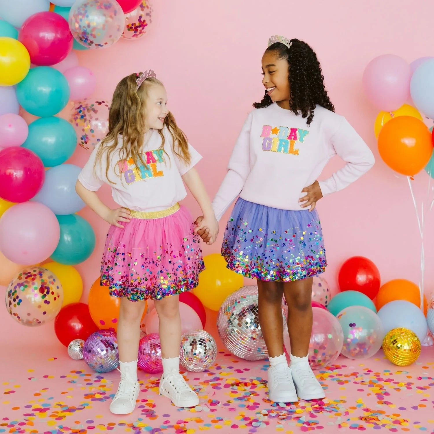 Lavender Confetti Tutu - Size 0-12M
