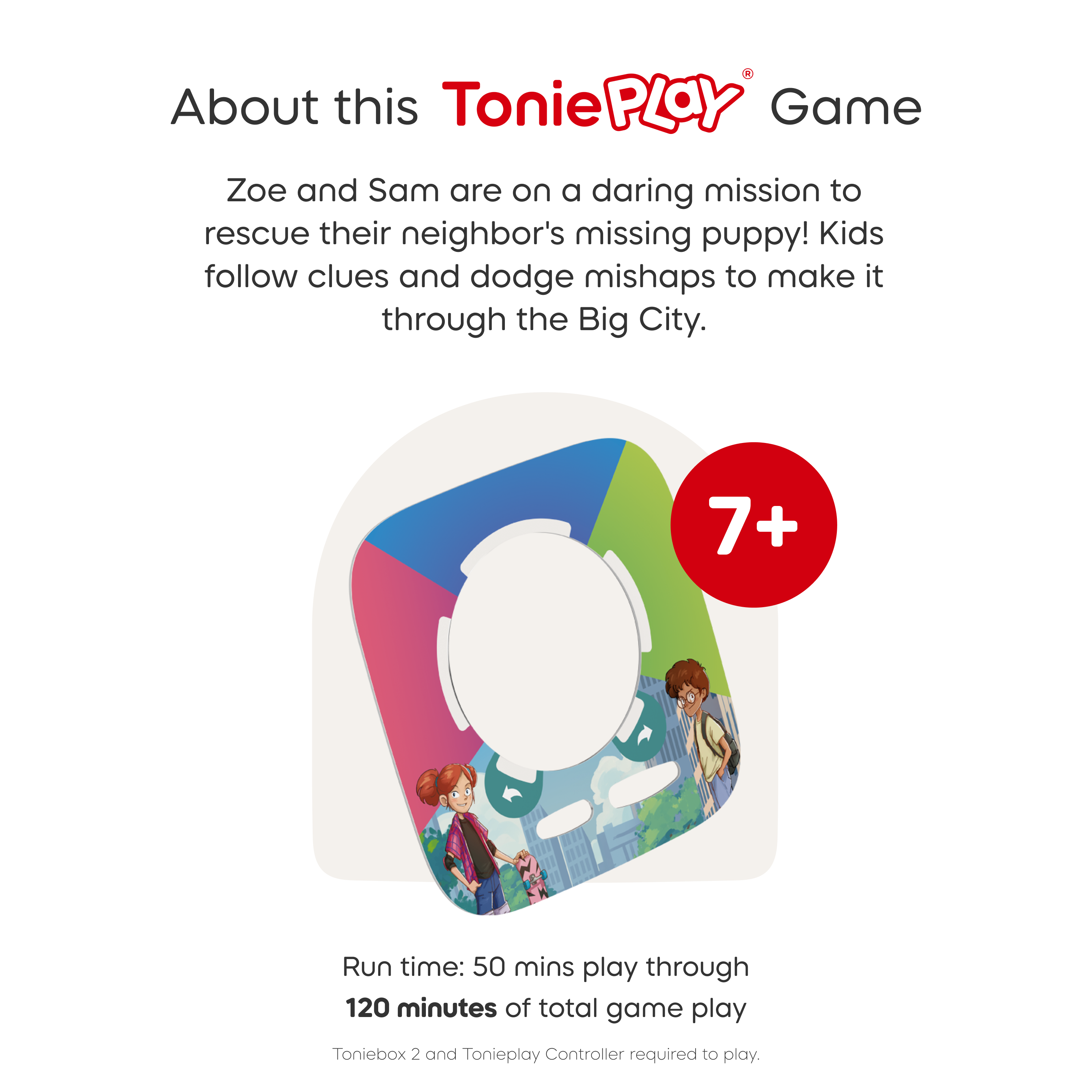 Tonieplay Mystery Mavericks: Rescue Poochie! Game