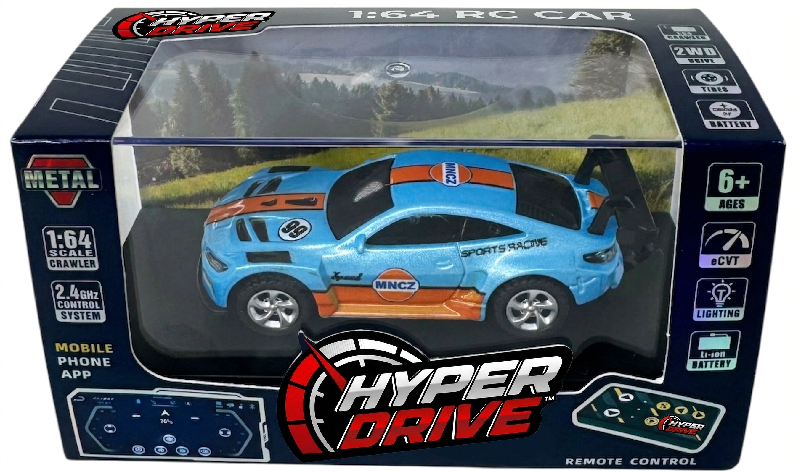 Hyper Drive Mini RC Race Car