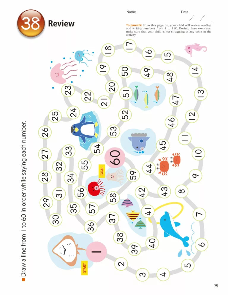 Book of Numbers 1-120 - New