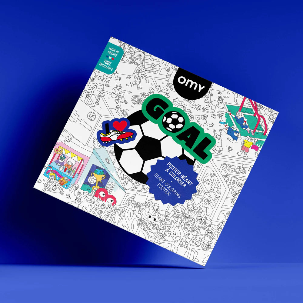 Coloring Poster - Football