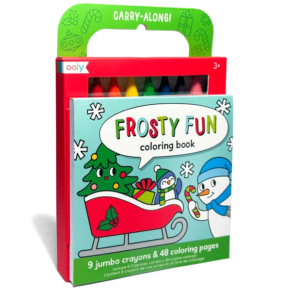 Frosty Fun Coloring Book Carry-Along!