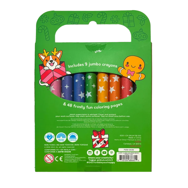 Frosty Fun Coloring Book Carry-Along!