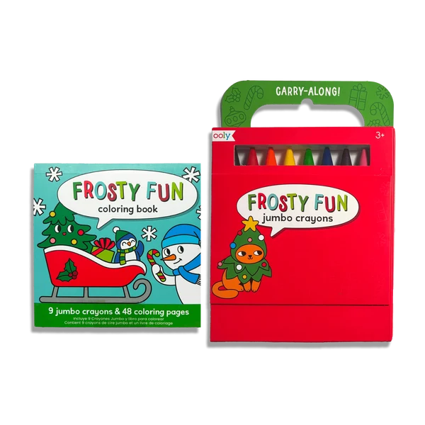 Frosty Fun Coloring Book Carry-Along!