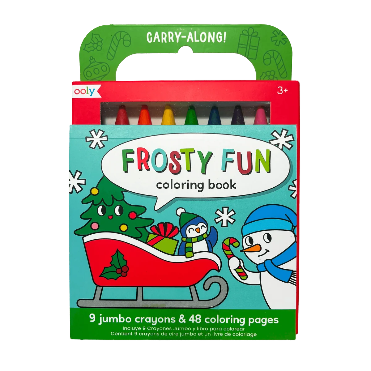 Frosty Fun Coloring Book Carry-Along!
