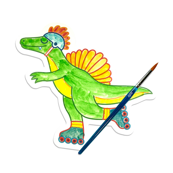 Chills & Thrills Dinos Playful Painters: Easy Watercolor Painting Kit