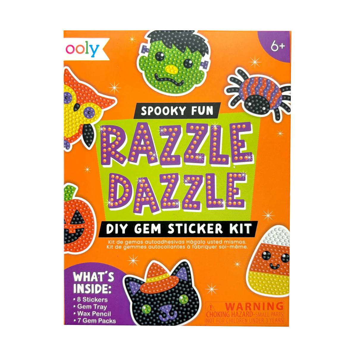 Spooky Fun Razzle Dazzle DIY Gem Sticker Kit
