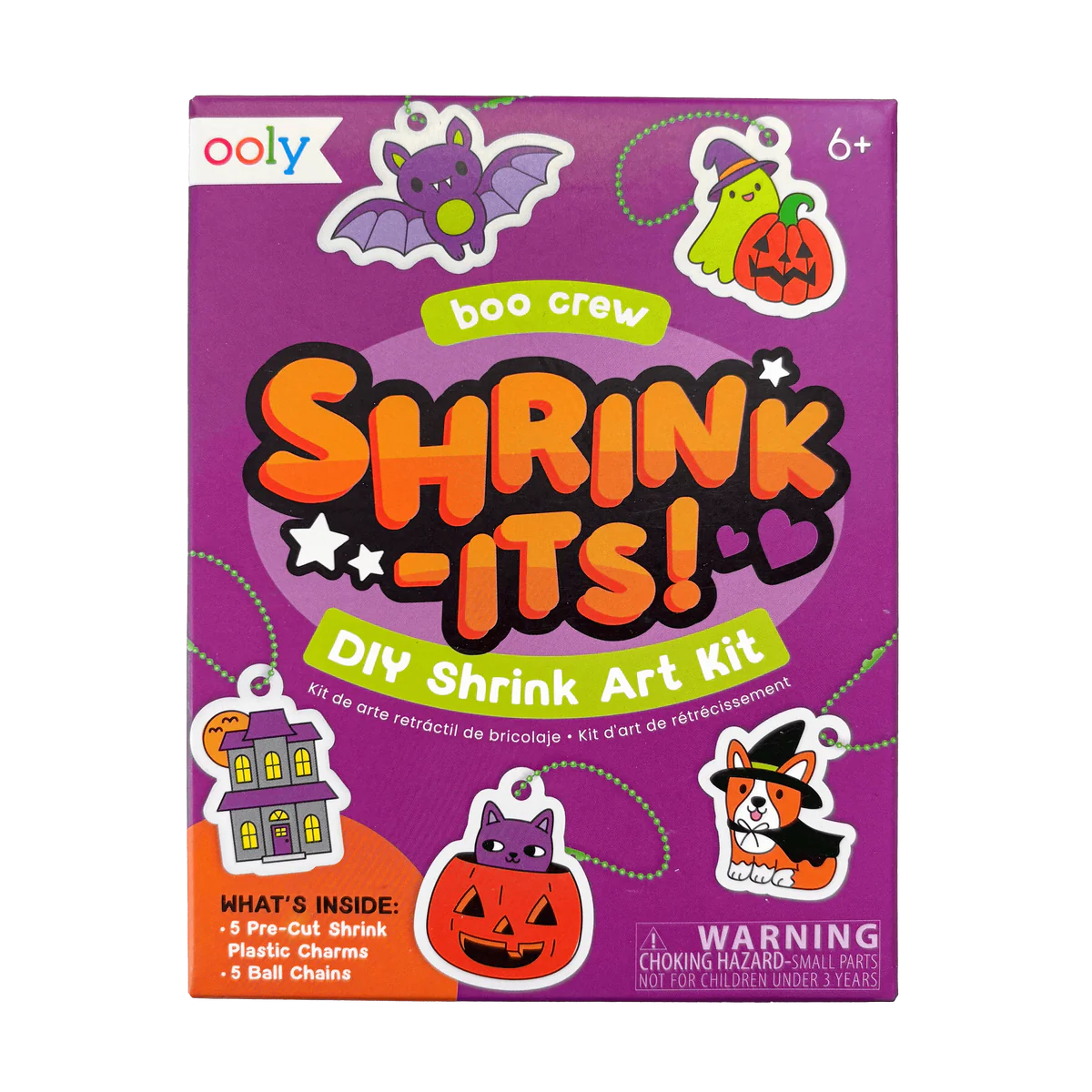 Boo Crew Shrink-Its DIY Shrink Art Kit
