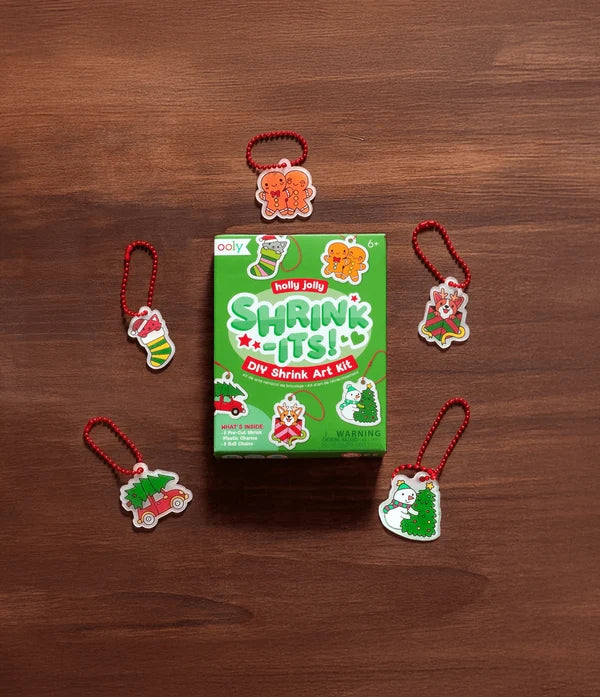 Holly Jolly Shrink-Its DIY Shrink Art Kit