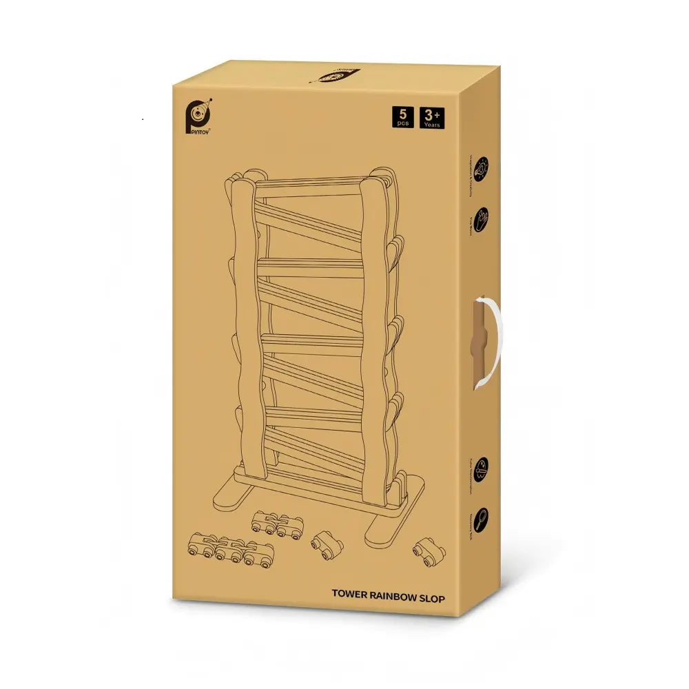 PIN Toys - Tower Slope (Brown Box)