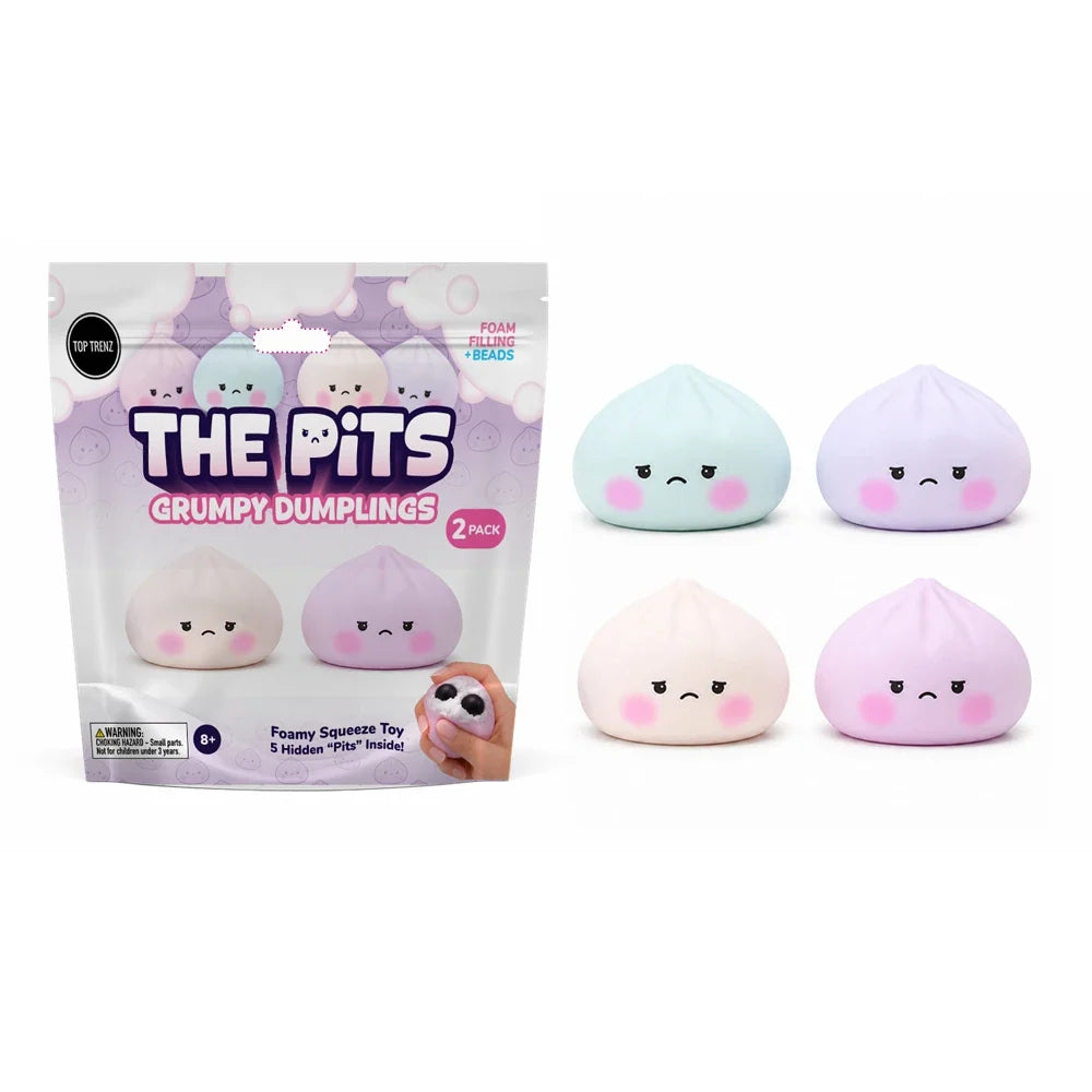 The Pits - Grumpy Dumpling Squishies