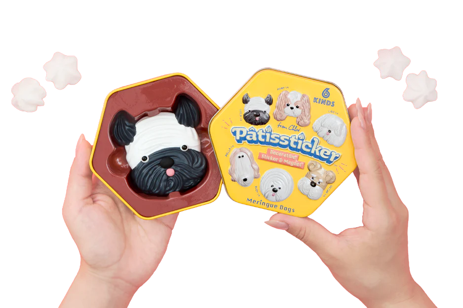 Pâtissticker -  Dogs Meringue  Series - NEW!