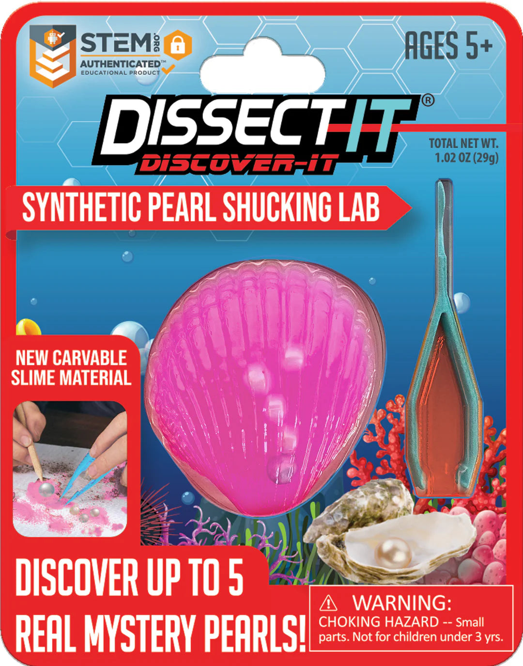 Discover it Pearl Shucking Lab