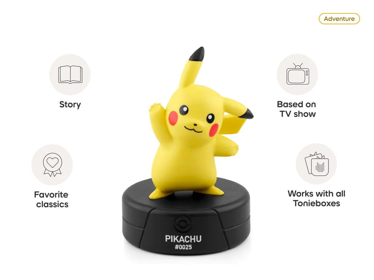 Pikachu Toniebox 2 Starter Set - Lightning Yellow - NEW 2026