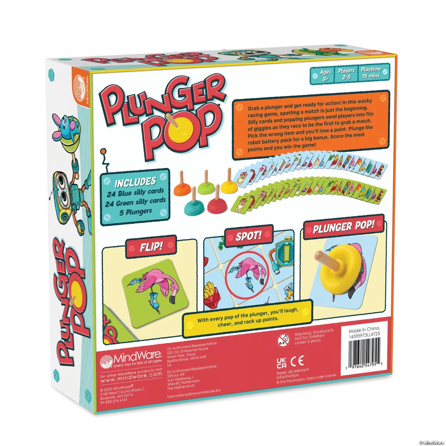 Plunger Pop Wacky Race Game