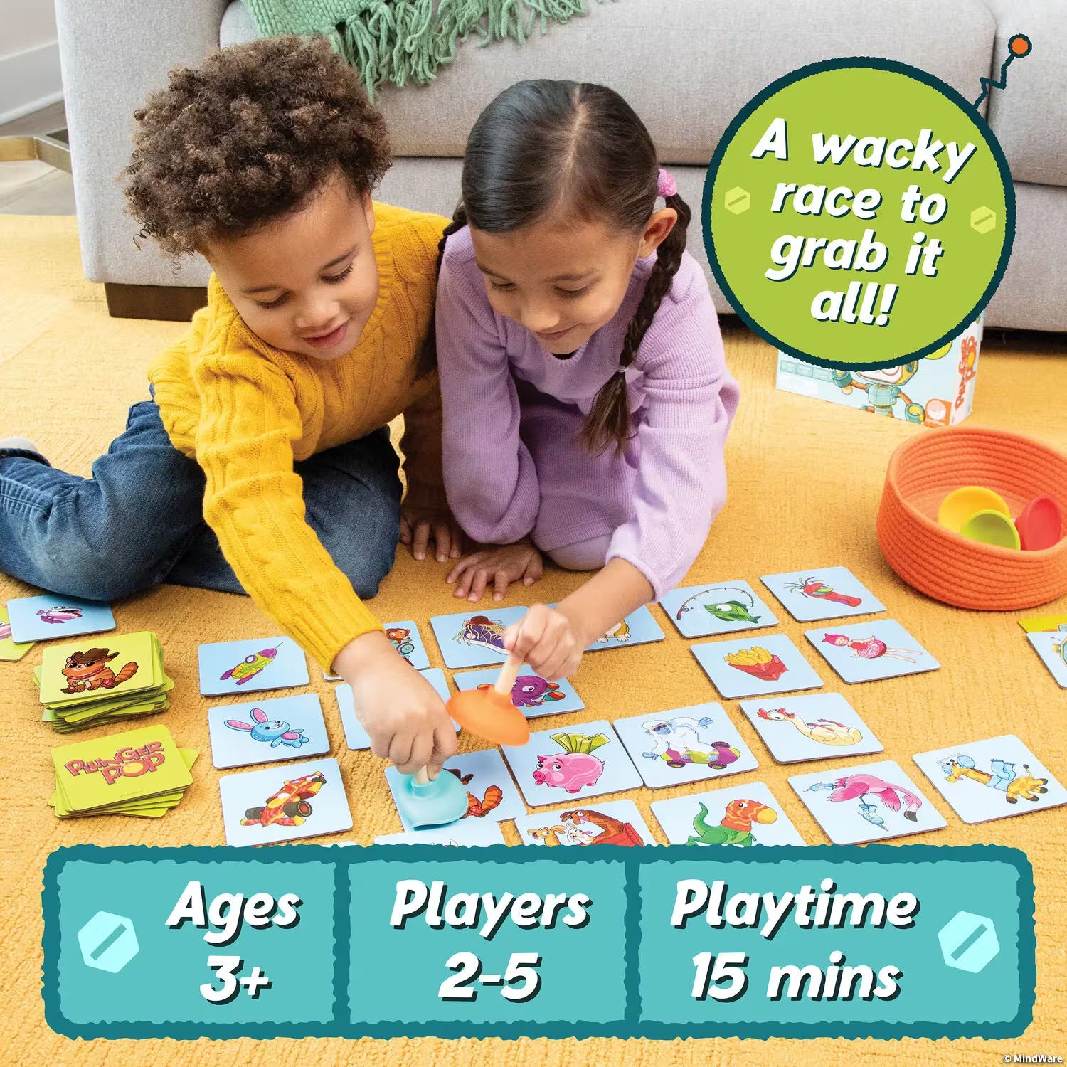 Plunger Pop Wacky Race Game