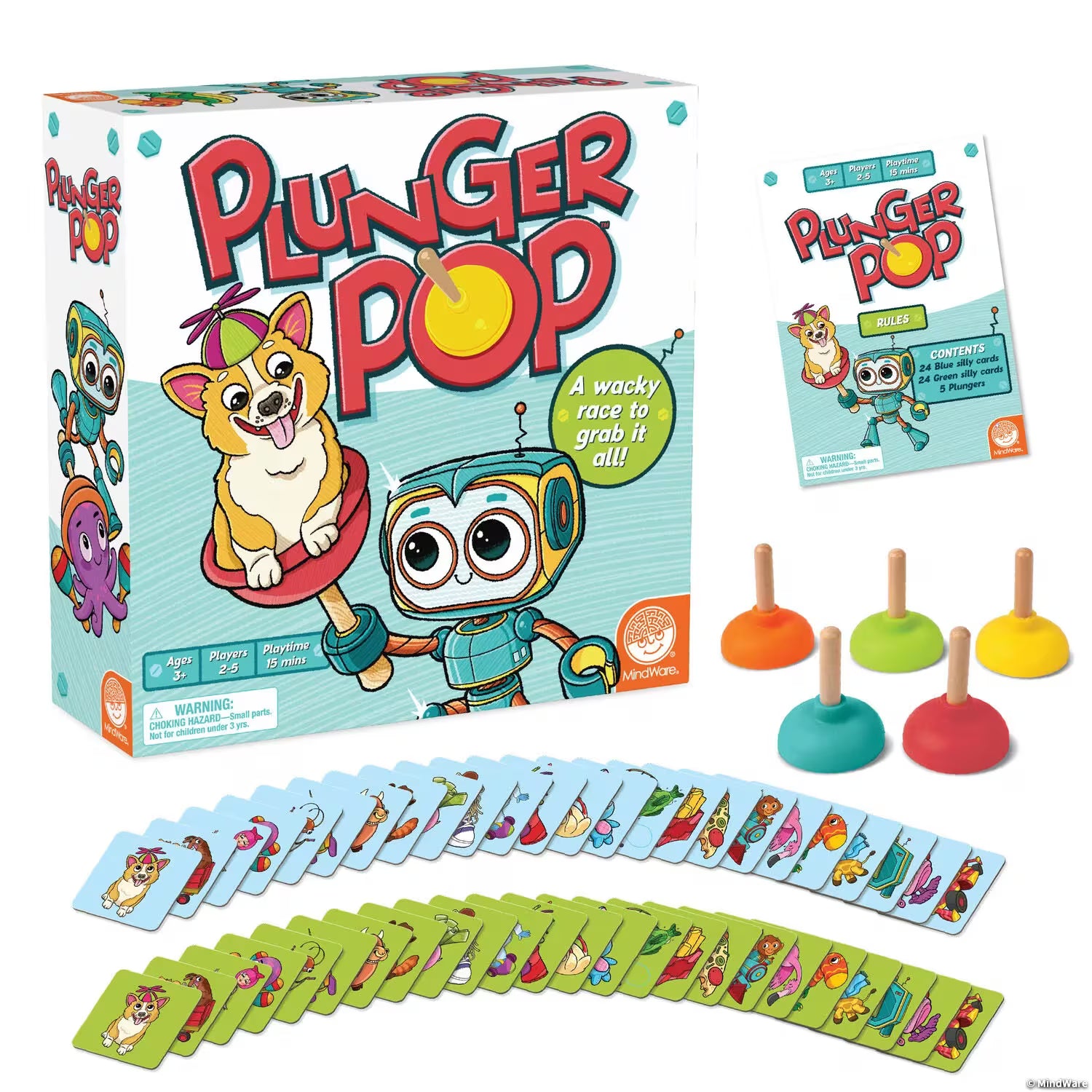 Plunger Pop Wacky Race Game