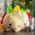 PLUSH MITTEN - TACO CAT