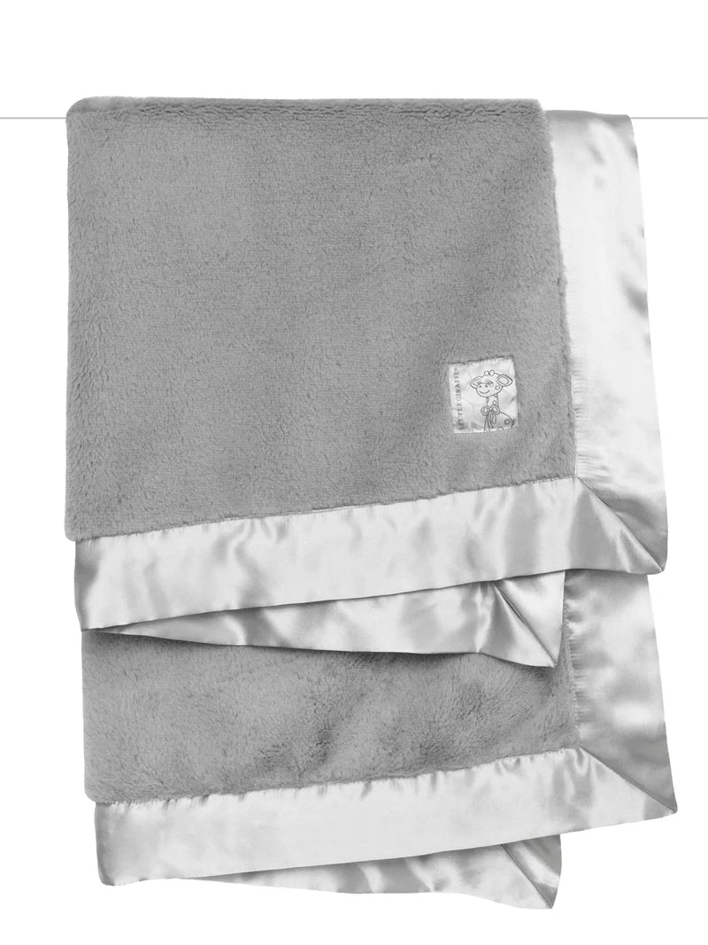 Silver Posh Mink Baby Blanket