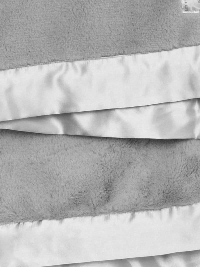 Silver Posh Mink Baby Blanket