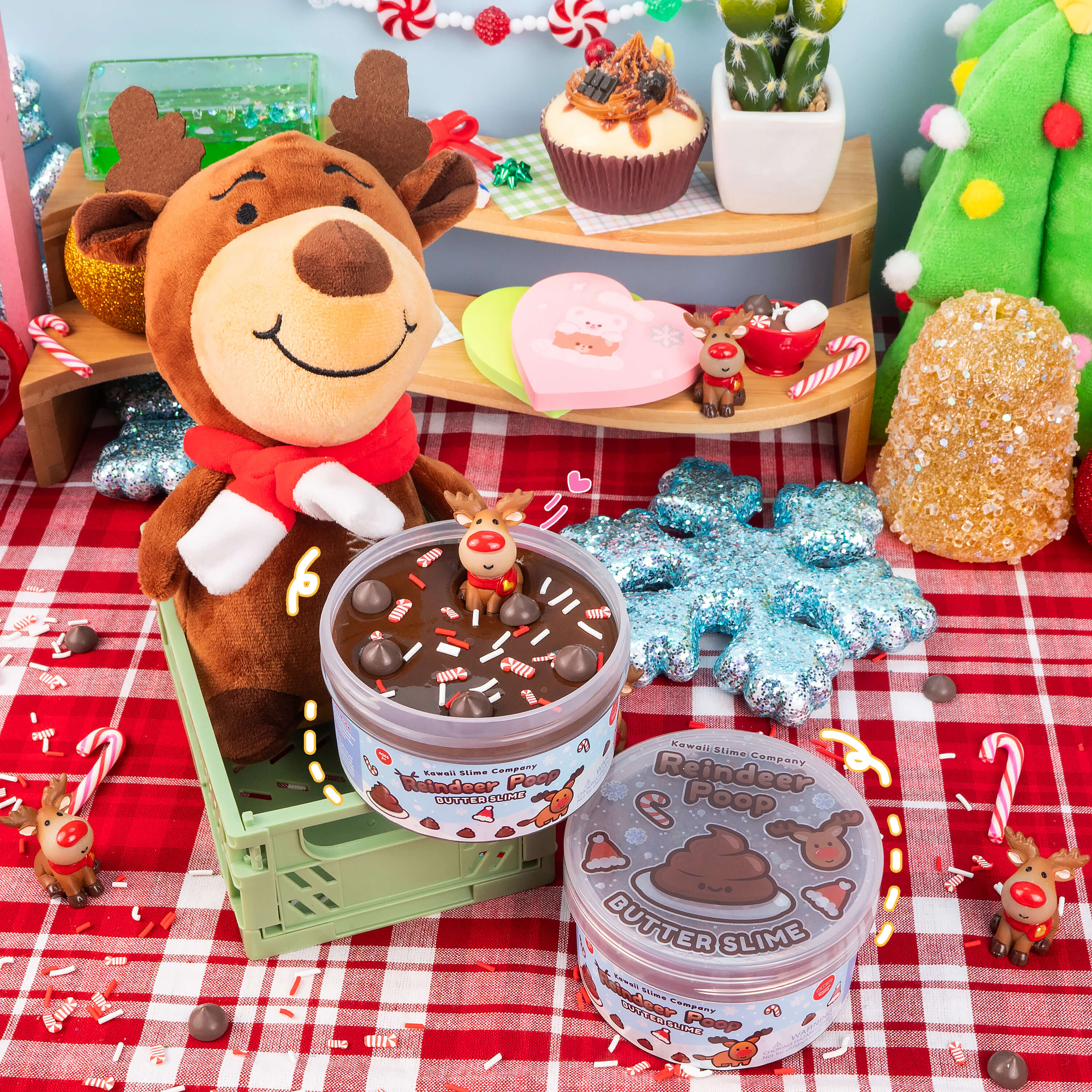 Reindeer Poop Butter Signature Dome™ Slime