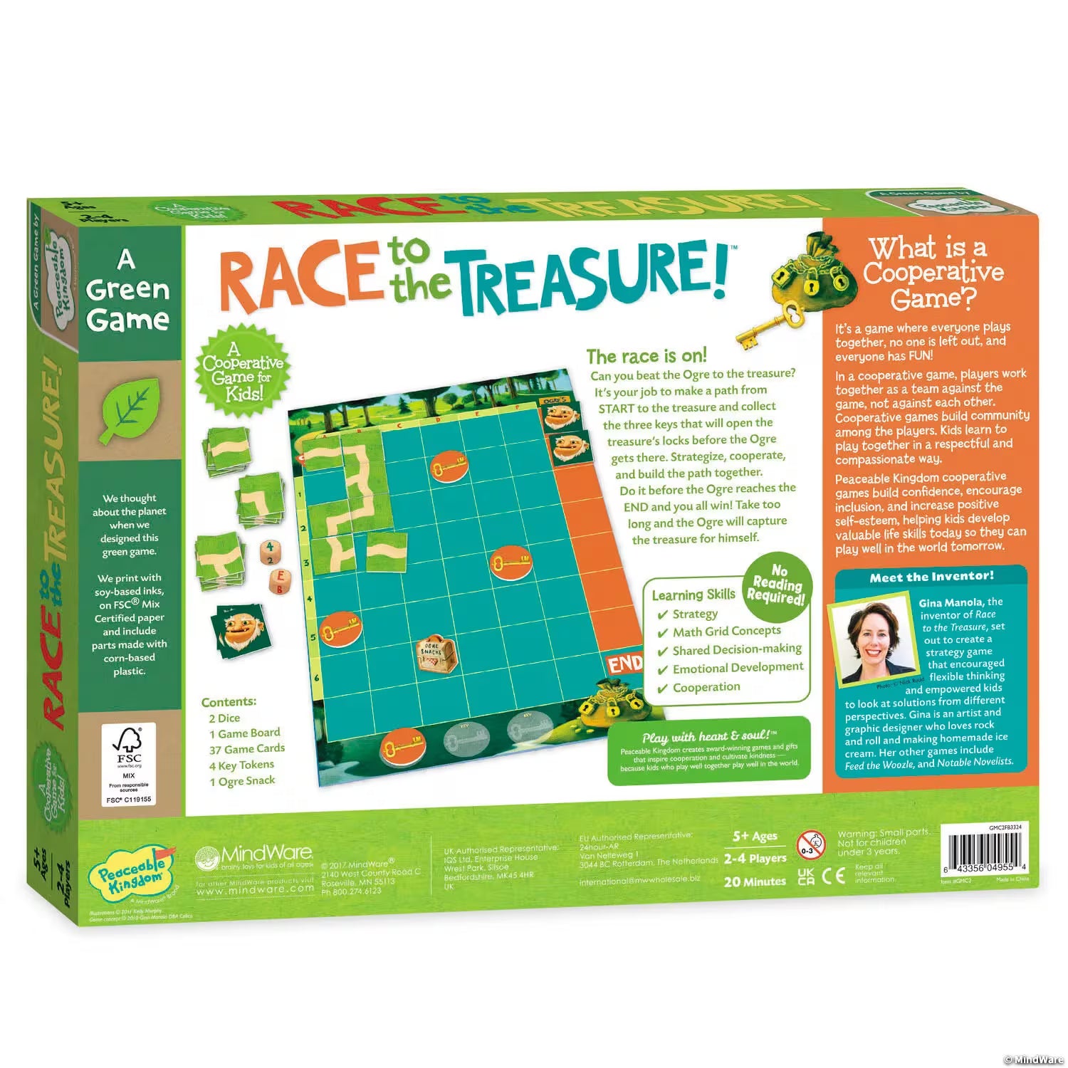 Race To The Treasure Cooperative Game