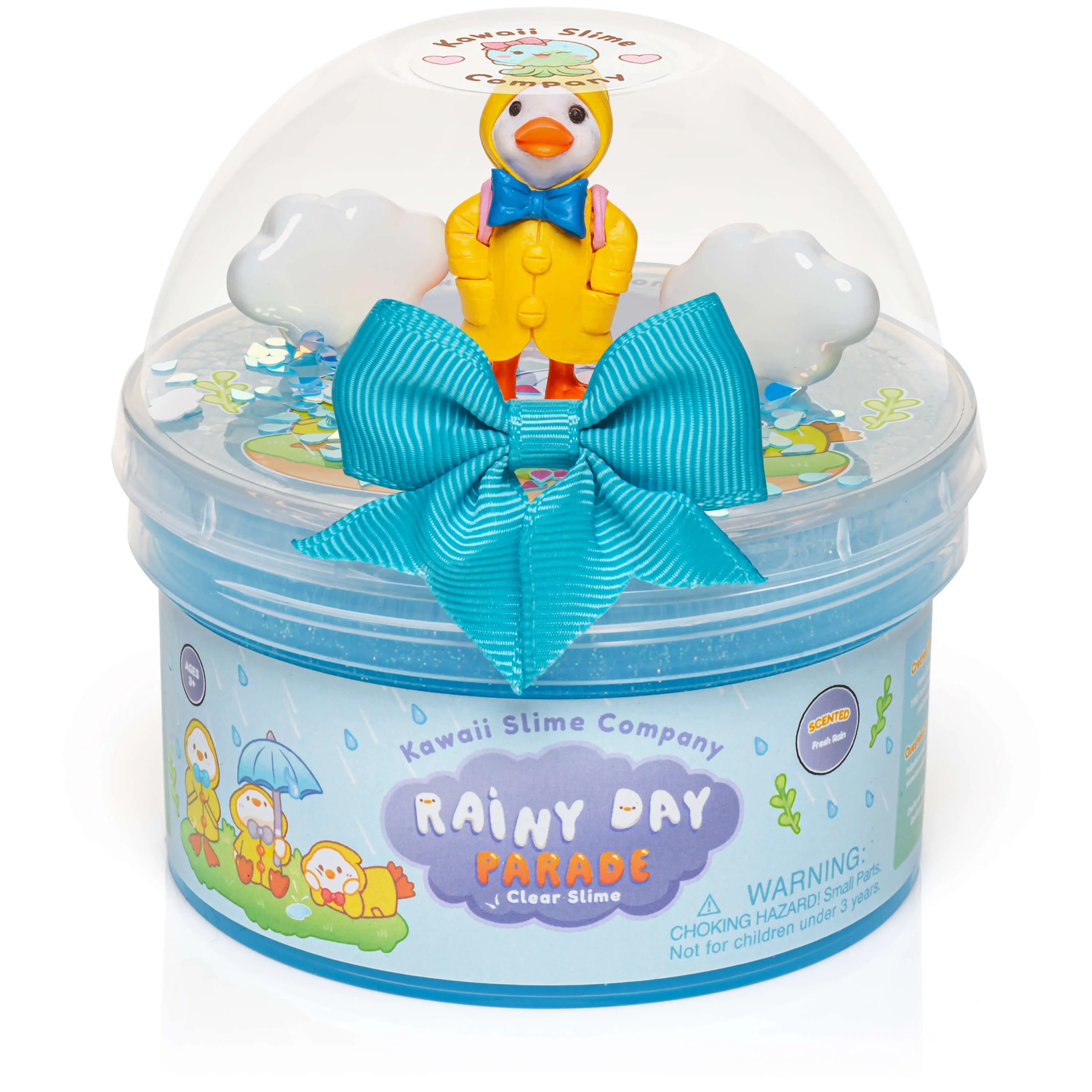 Rainy Day Parade Clear Signature Dome™ Slime