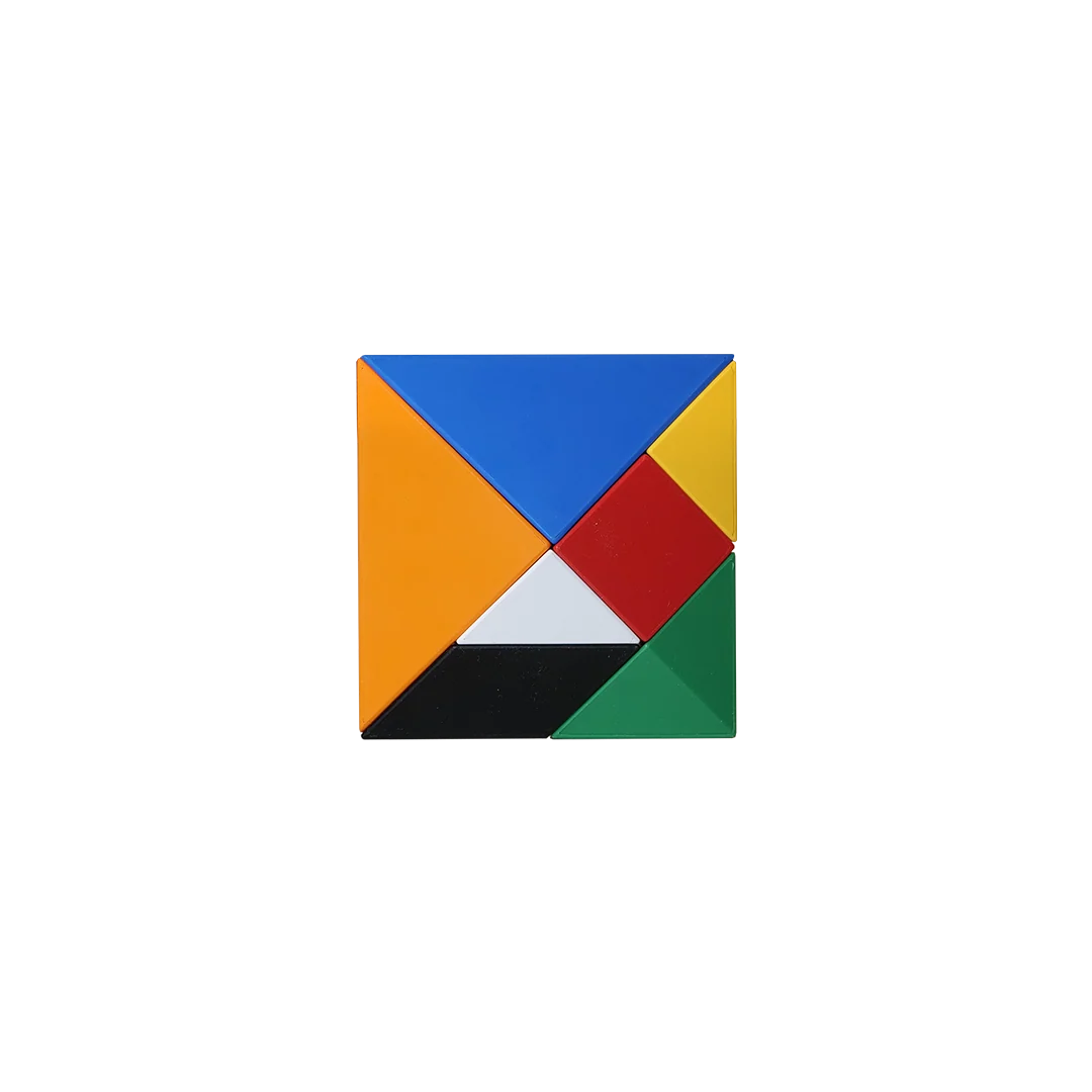 Pickagram Magnetic 3D Art Tangram Puzzle
