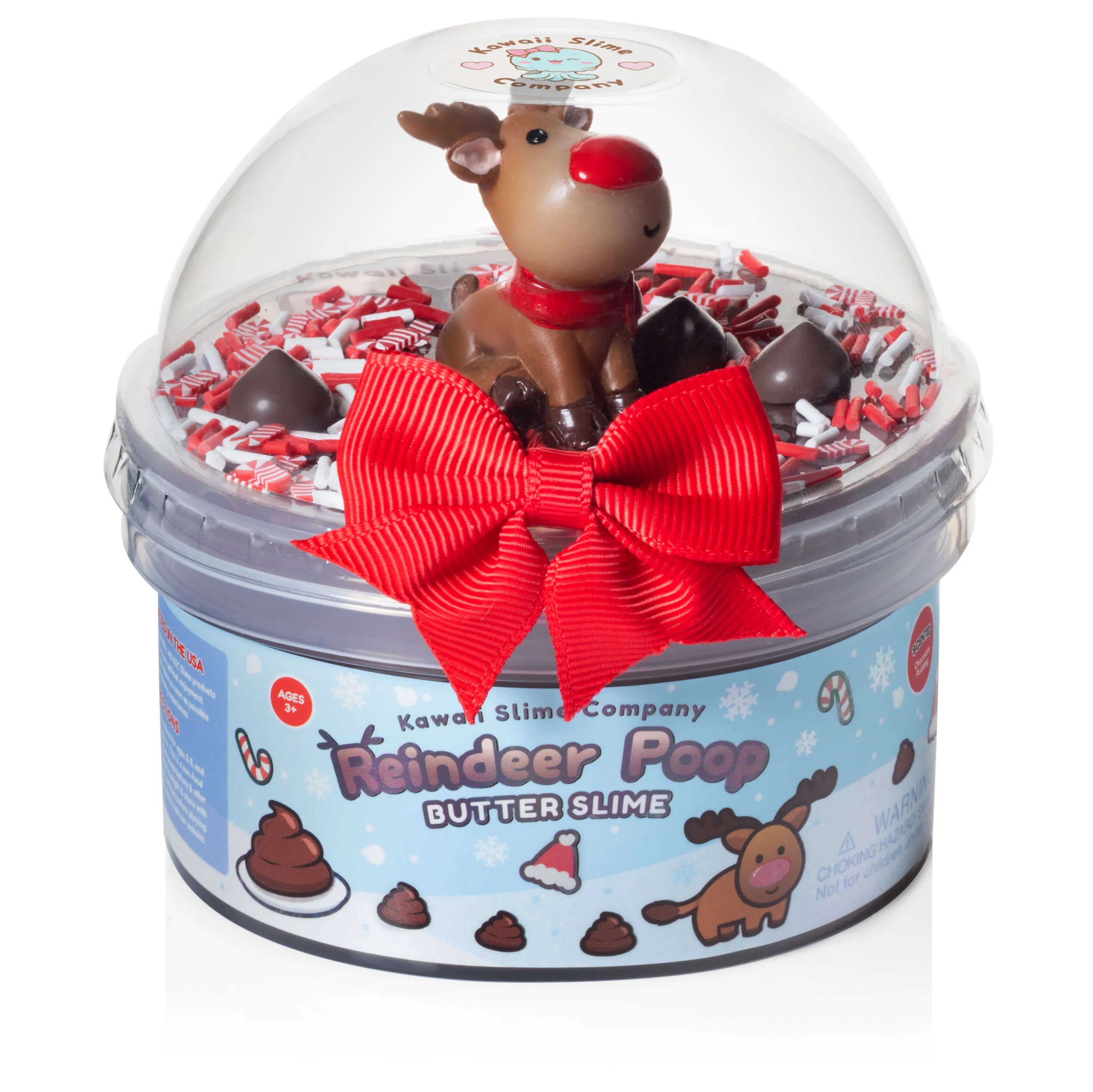 Reindeer Poop Butter Signature Dome™ Slime