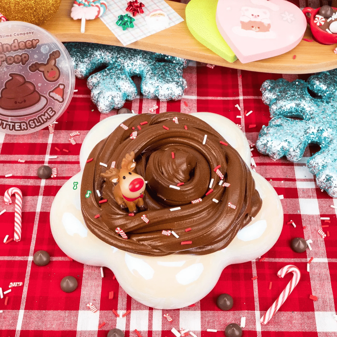 Reindeer Poop Butter Signature Dome™ Slime