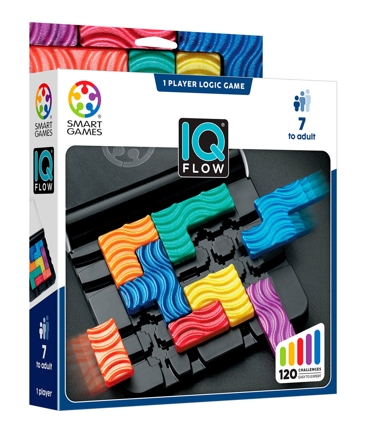 Logic Spinner IQ Flow Puzzle Game | SmartGames Sliding Logic Challenge — The Learning ...