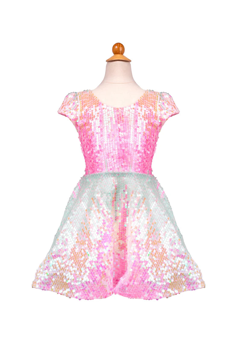 Sorbet Swirl Skater Dress - Size 5-6