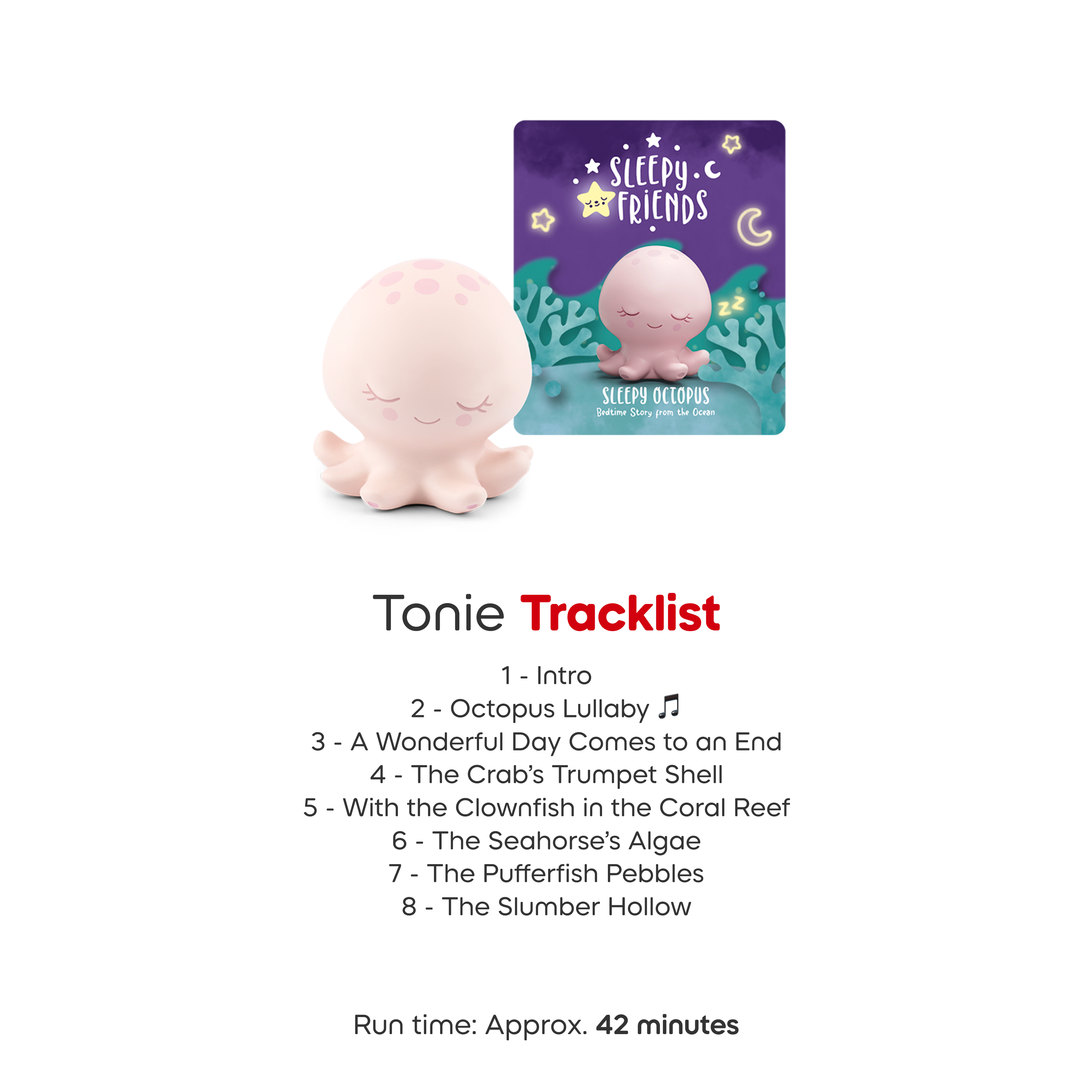 Sleepy Friends: Sleepy Octopus Bedtime Story from the Ocean Tonie