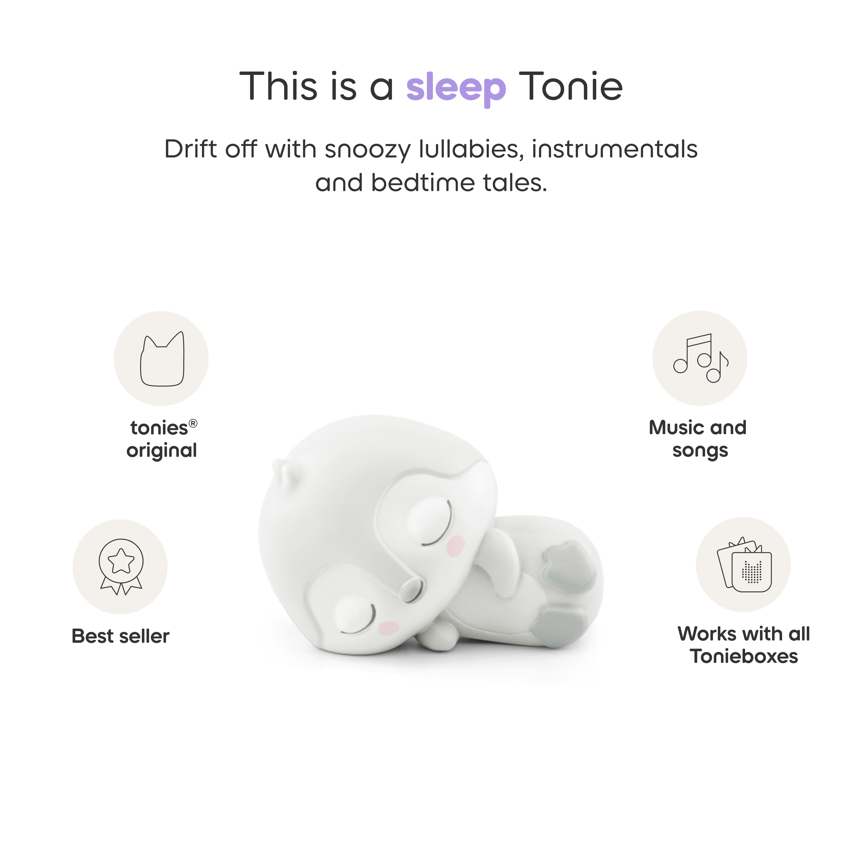 Sleepy Friends: Sleepy Penguin White Noise from the Ocean Tonie