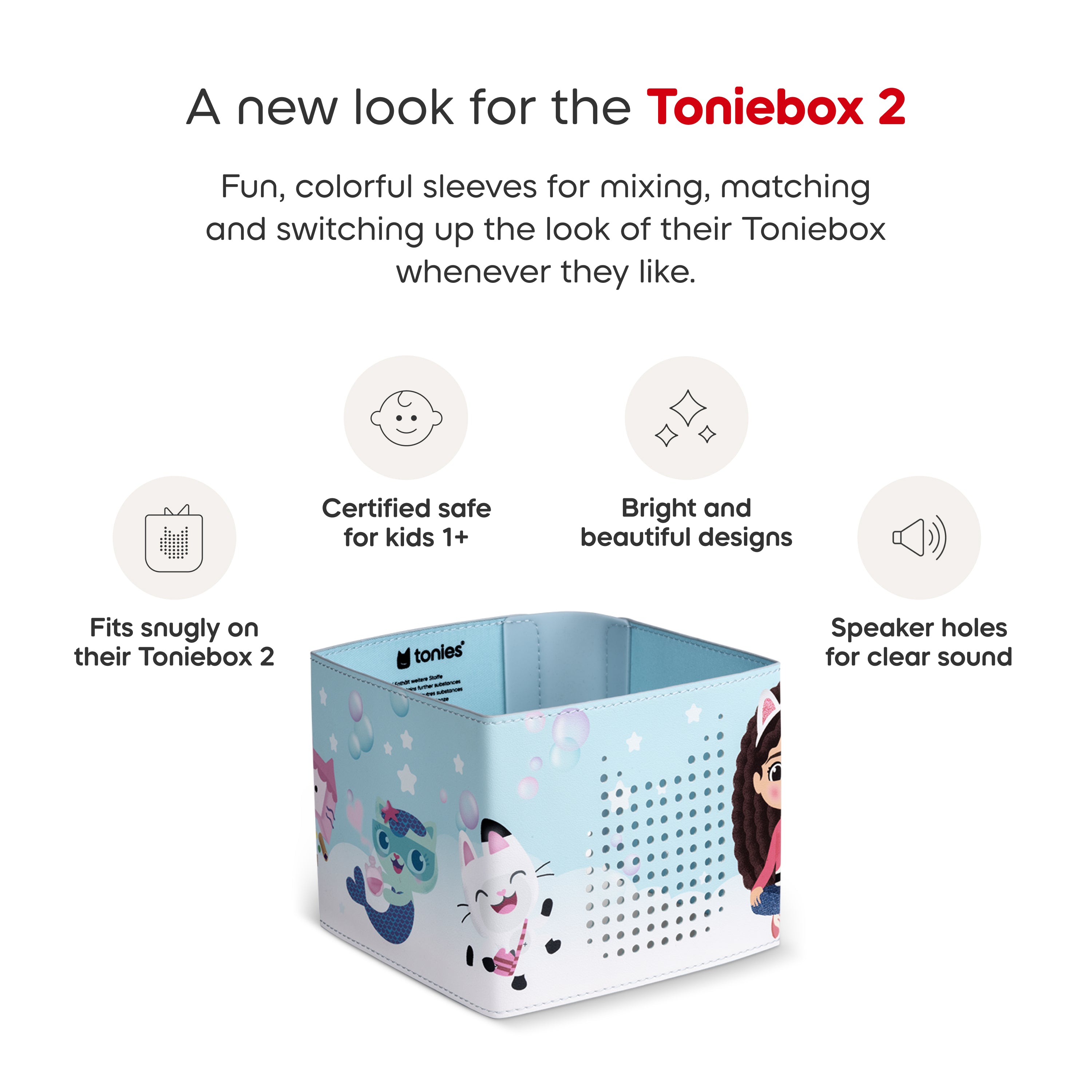 Toniebox 2 Sleeve: Gabby’s Dollhouse