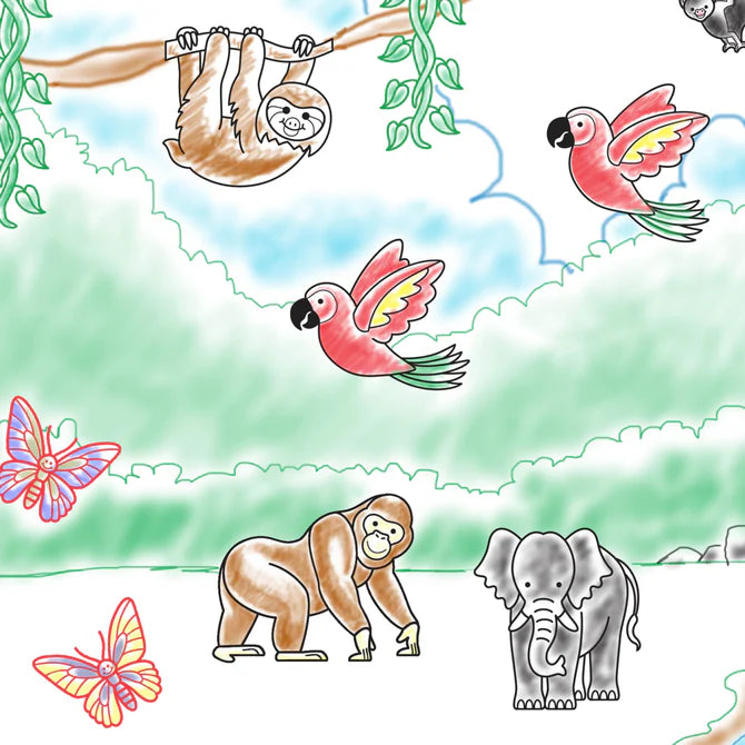Rainforest Stamp A Scene