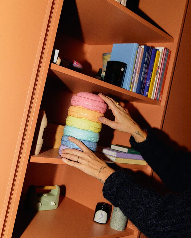 Pastel Mini Rainbow Classic Stapelstein