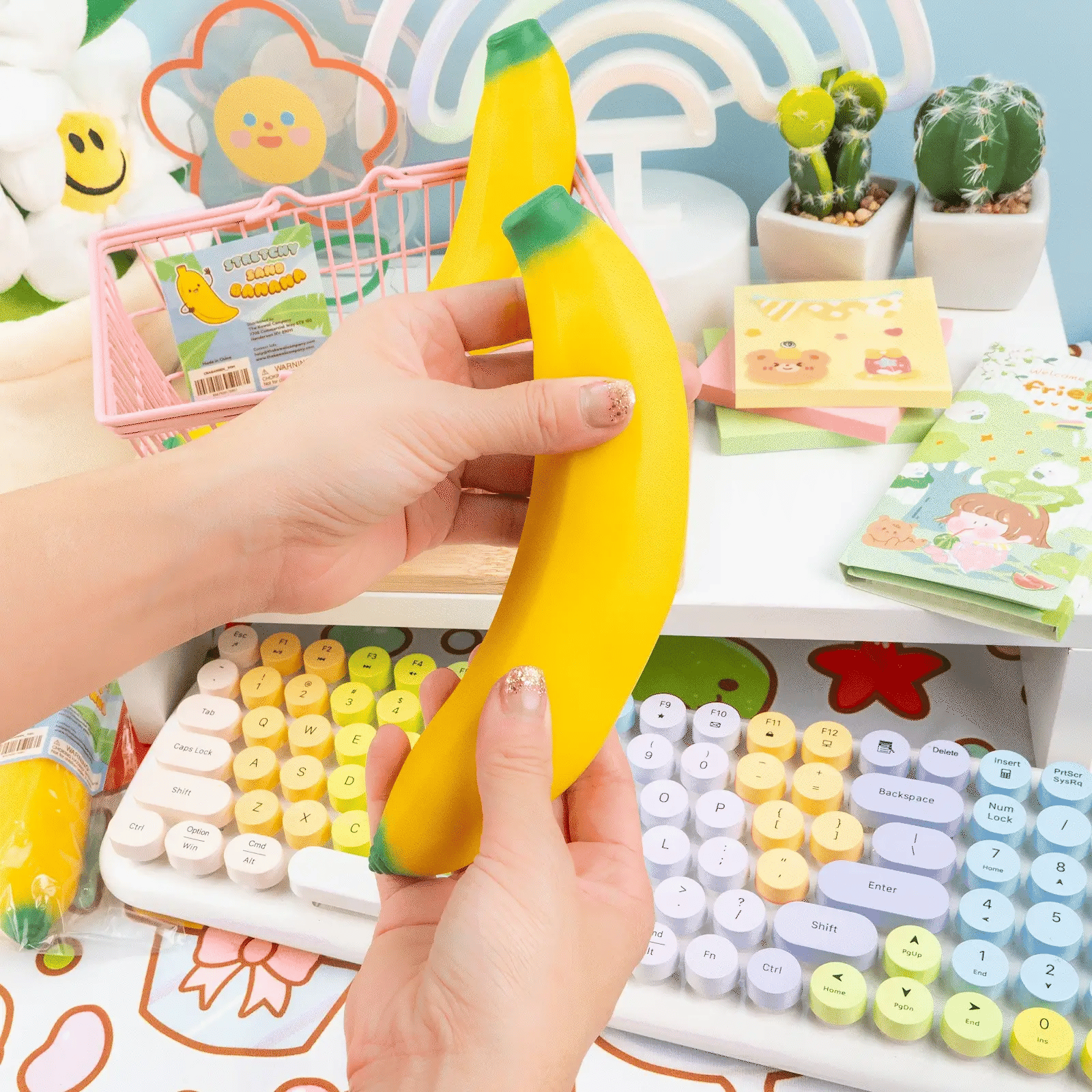 Crazy Banana Sensory Sand Toy