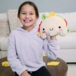 PLUSH MITTEN - TACO CAT