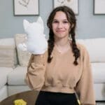 PLUSH MITTEN - TACO CAT