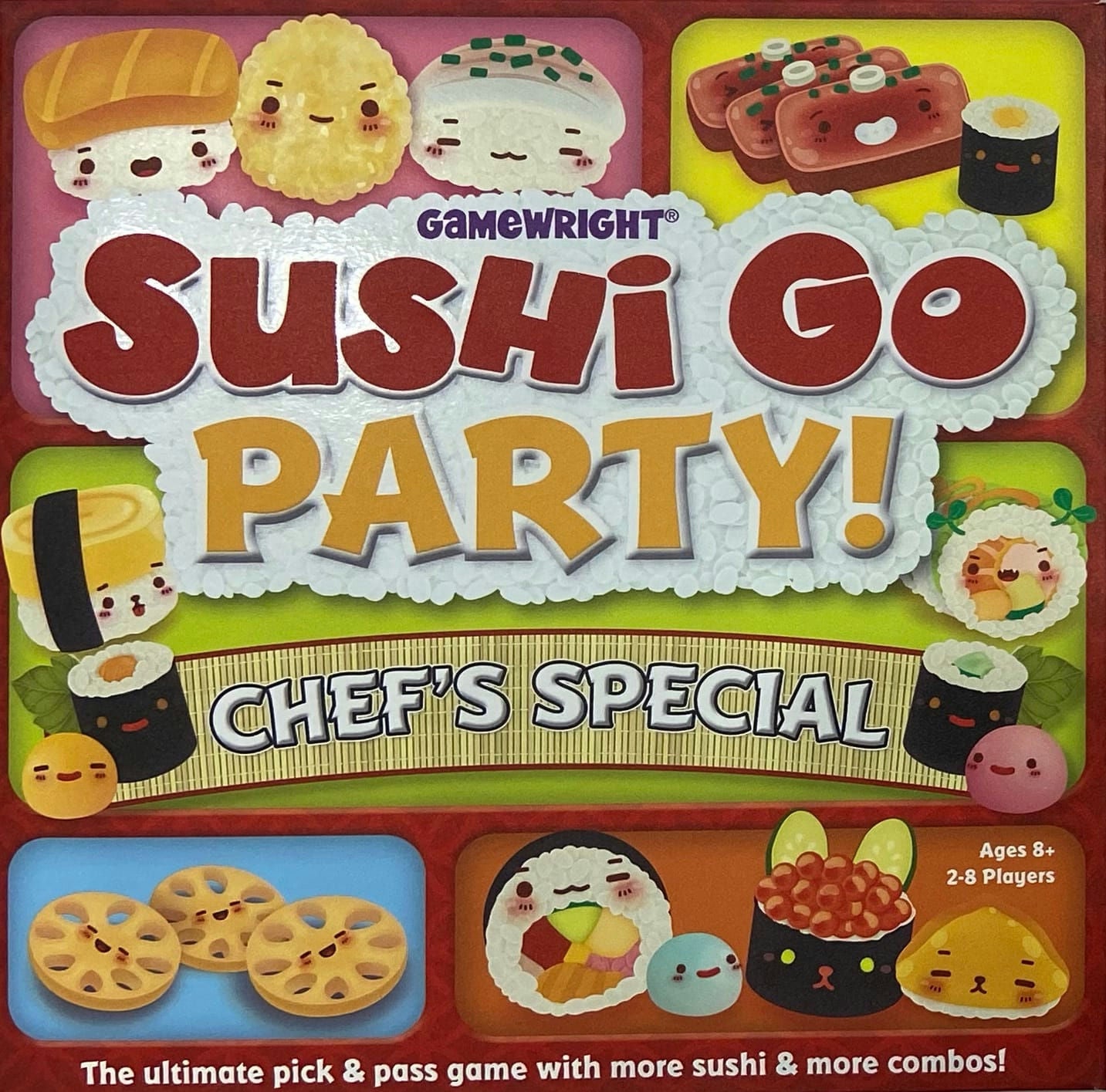 Sushi Go Party! Chef's Special Card Game