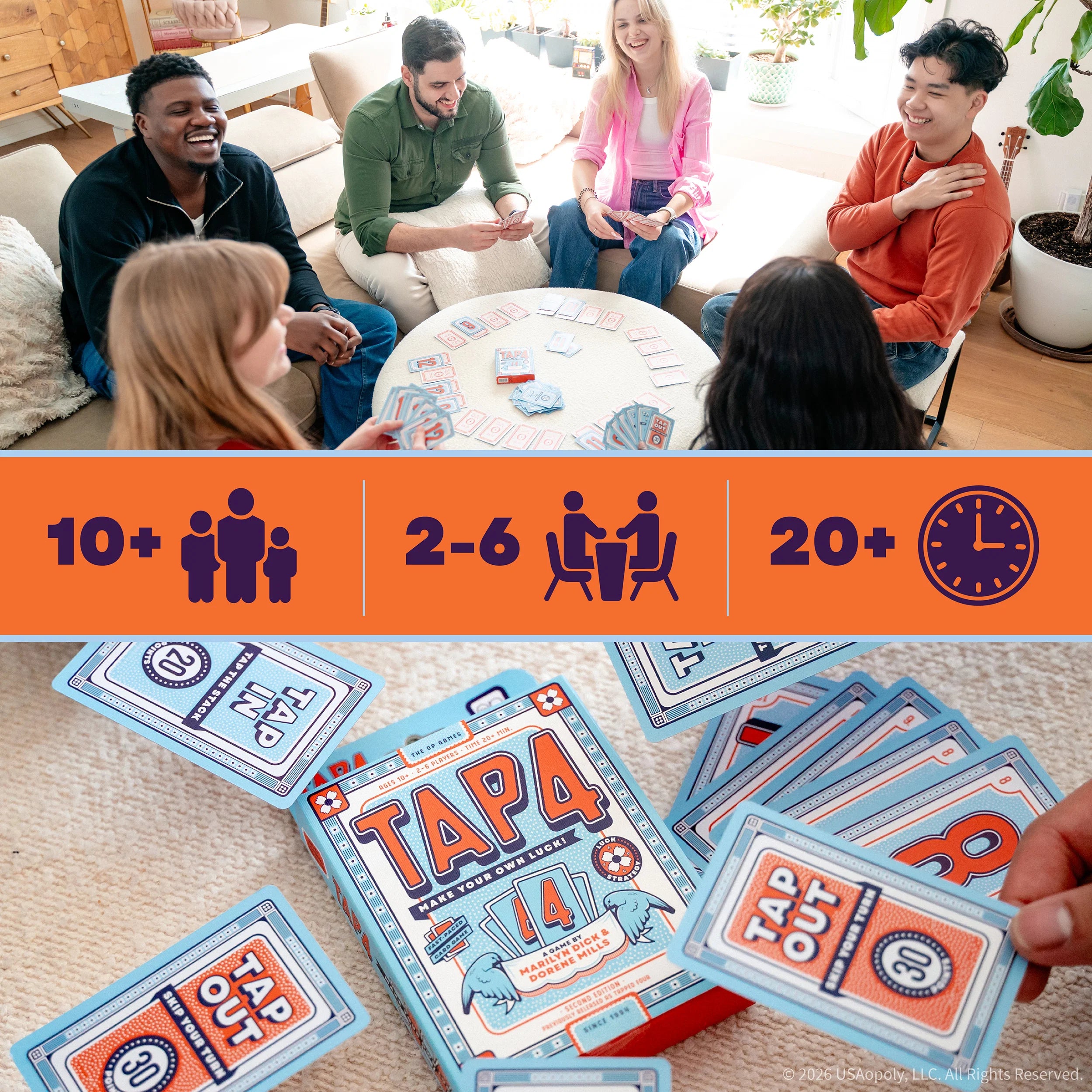 Tap4 Fast-paced Card Game