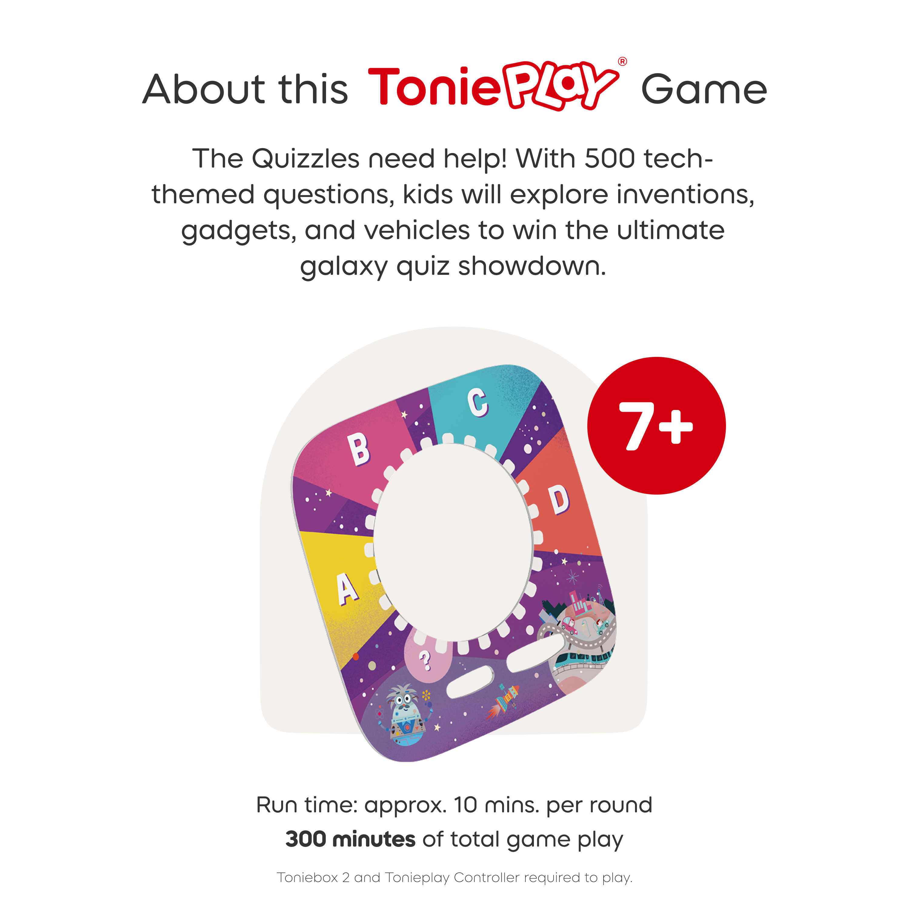 Tonieplay The Quizzles: All About Technology Game